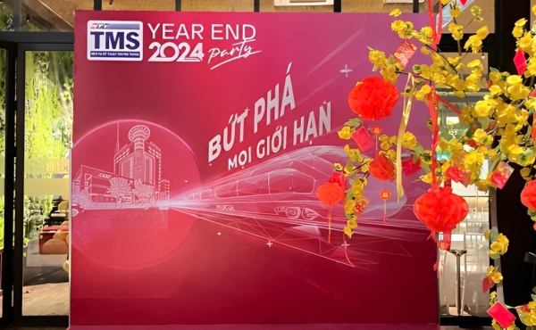 Sân khấu Tất niên Công ty TMS